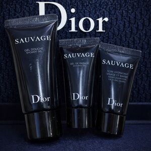 Dior Sauvage Black Skincare Trio